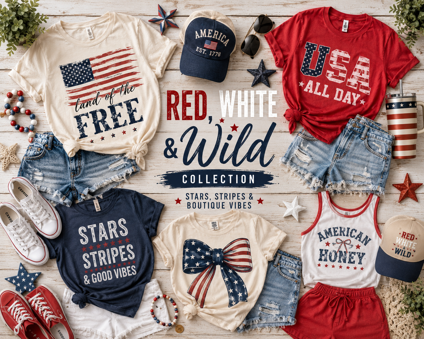 Red, White & Wild