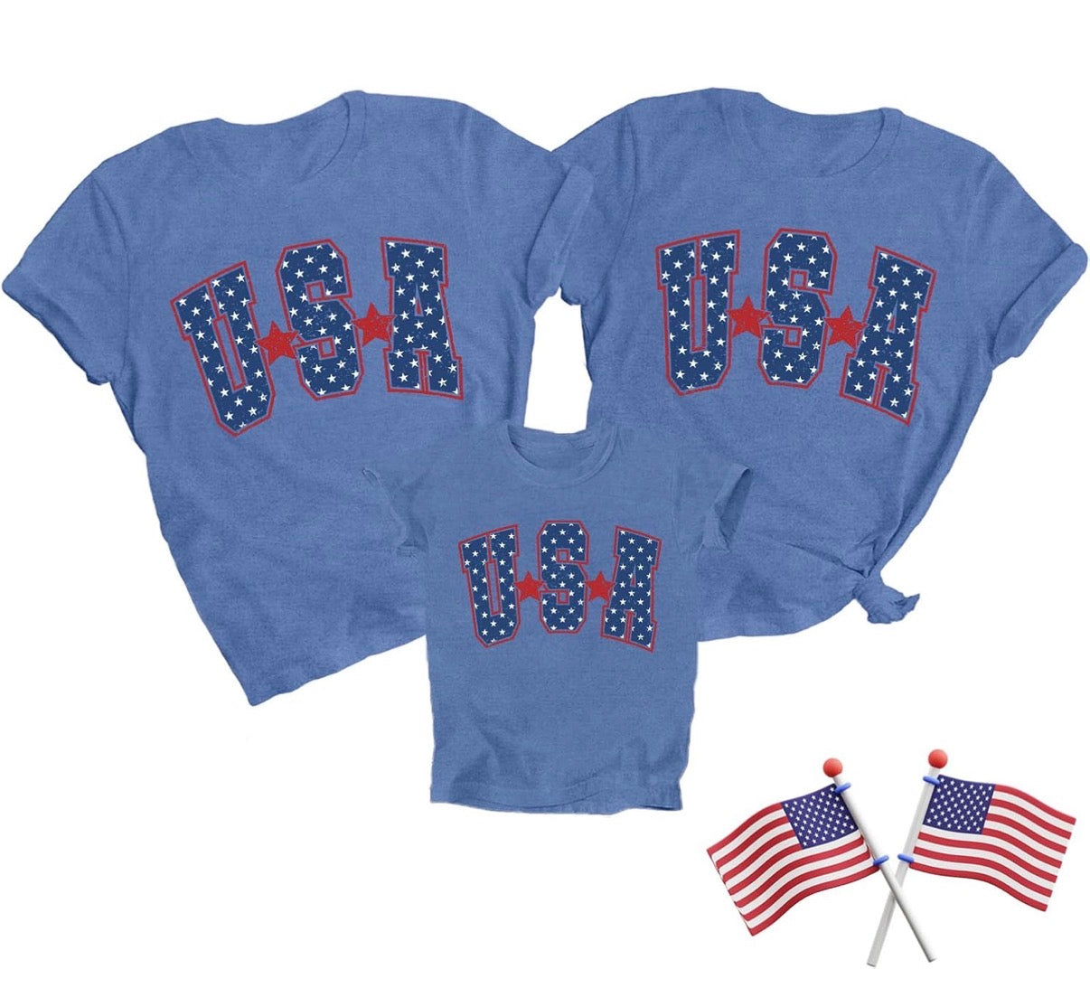 USA Family Matching Tee