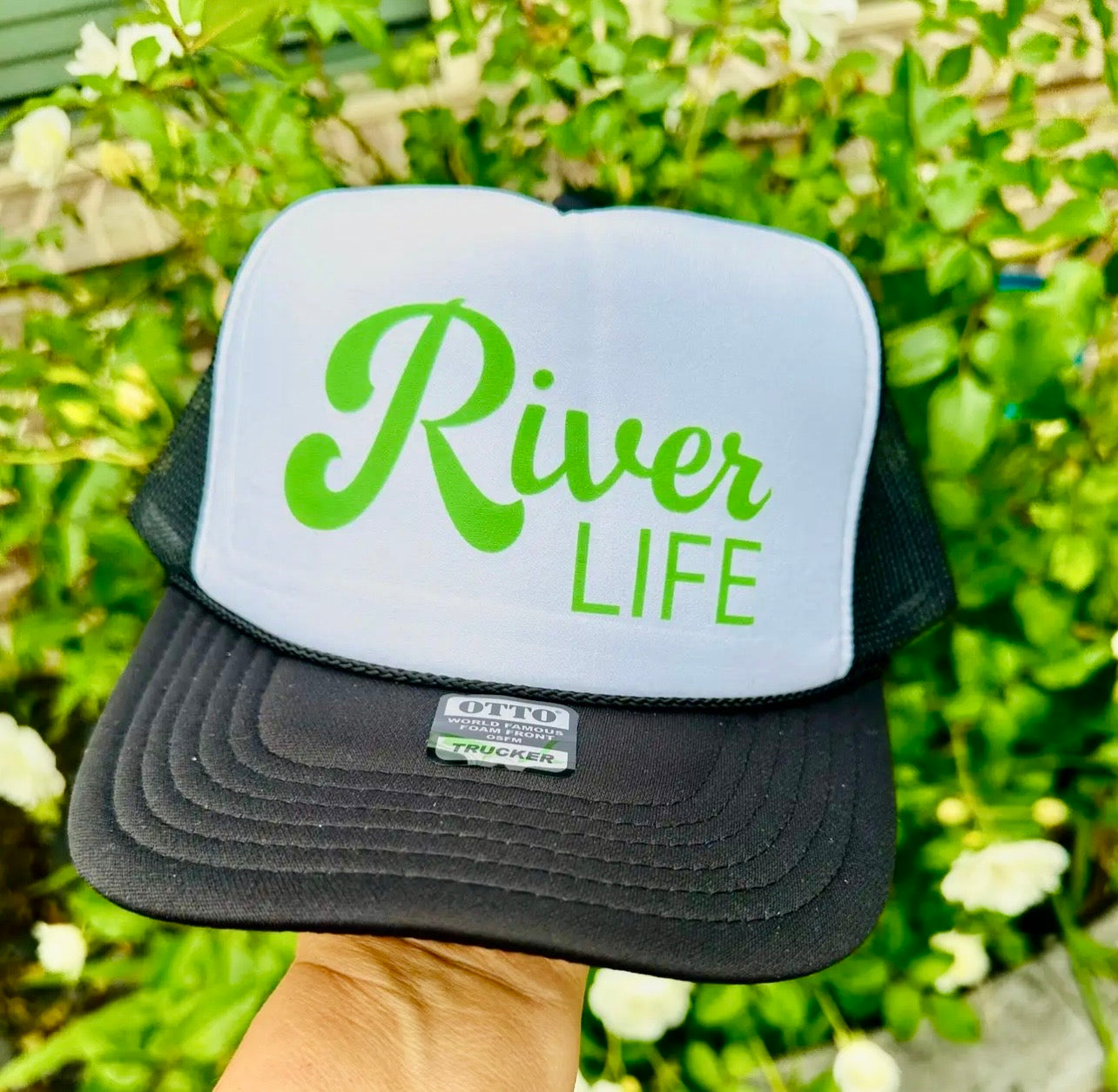 Lake Life/River Life Trucker Hat–Bright Summer Edition