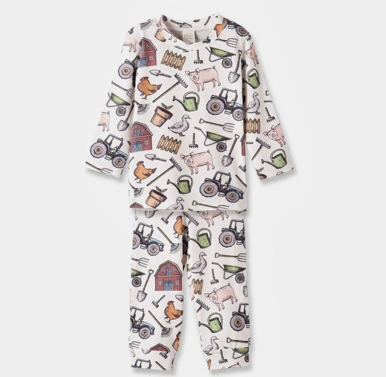 Farm Days 2-Piece Pajama Set