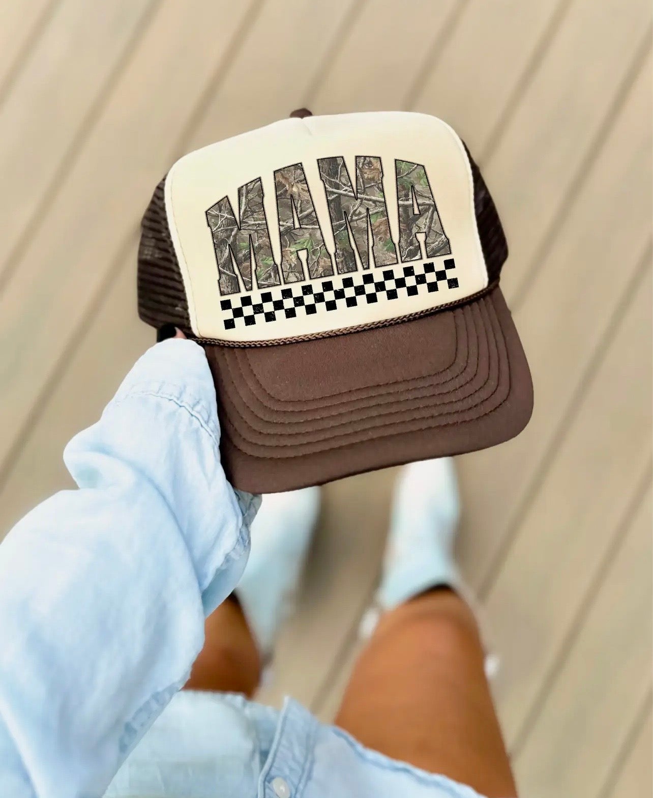 Mama Camo Trucker Hat