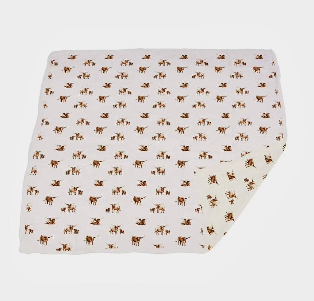 Sunflower Baby Swaddle Blanket 🌻 | Soft & Breathable Muslin Wrap