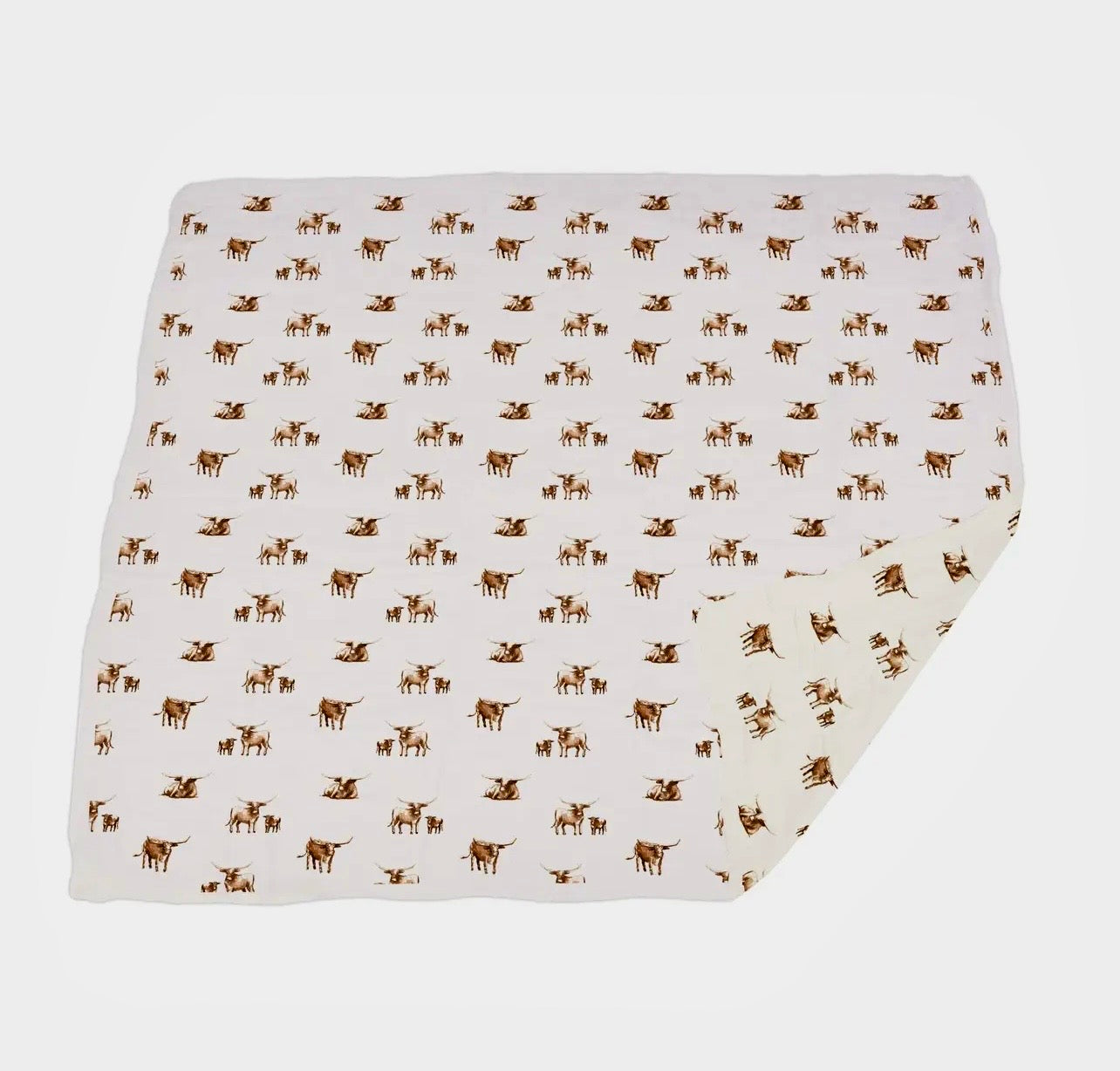 Sunflower Baby Swaddle Blanket 🌻 | Soft & Breathable Muslin Wrap