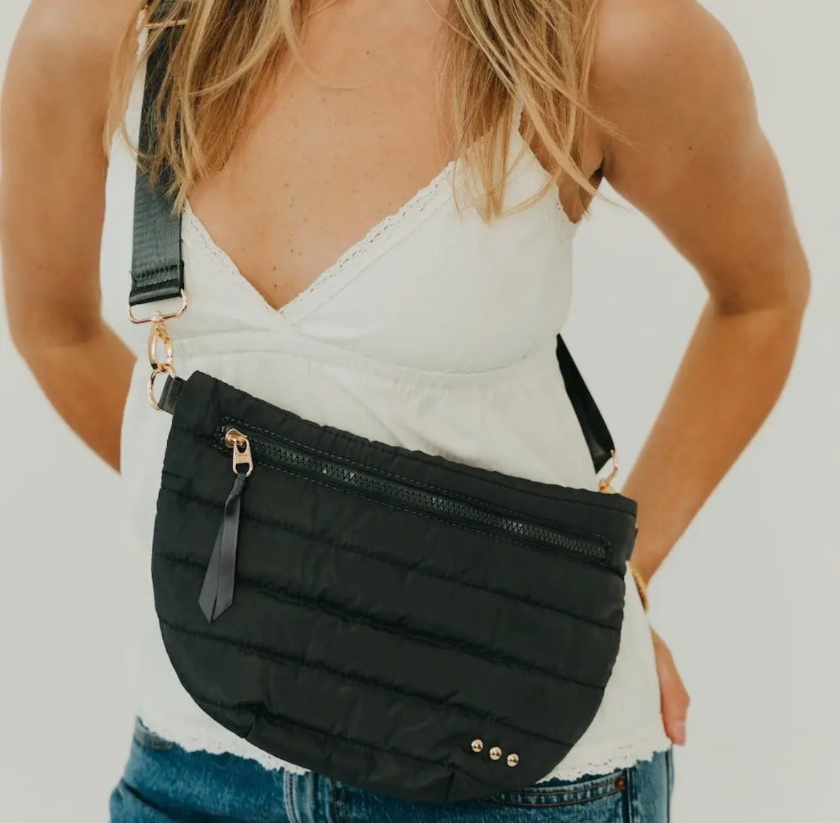The Jolie Puffer Belt Bag