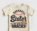 Snacks Sister Tee ⚾️