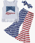 Stars & Stripes Bell Bottom Set