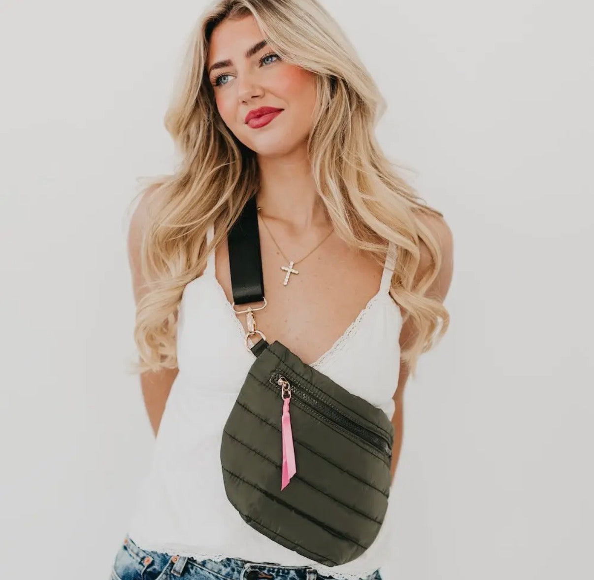 The Jolie Puffer Belt Bag