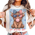 All American Highland Girl Tee