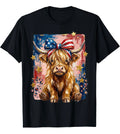Stars, Stripes & Highland Vibes Tee