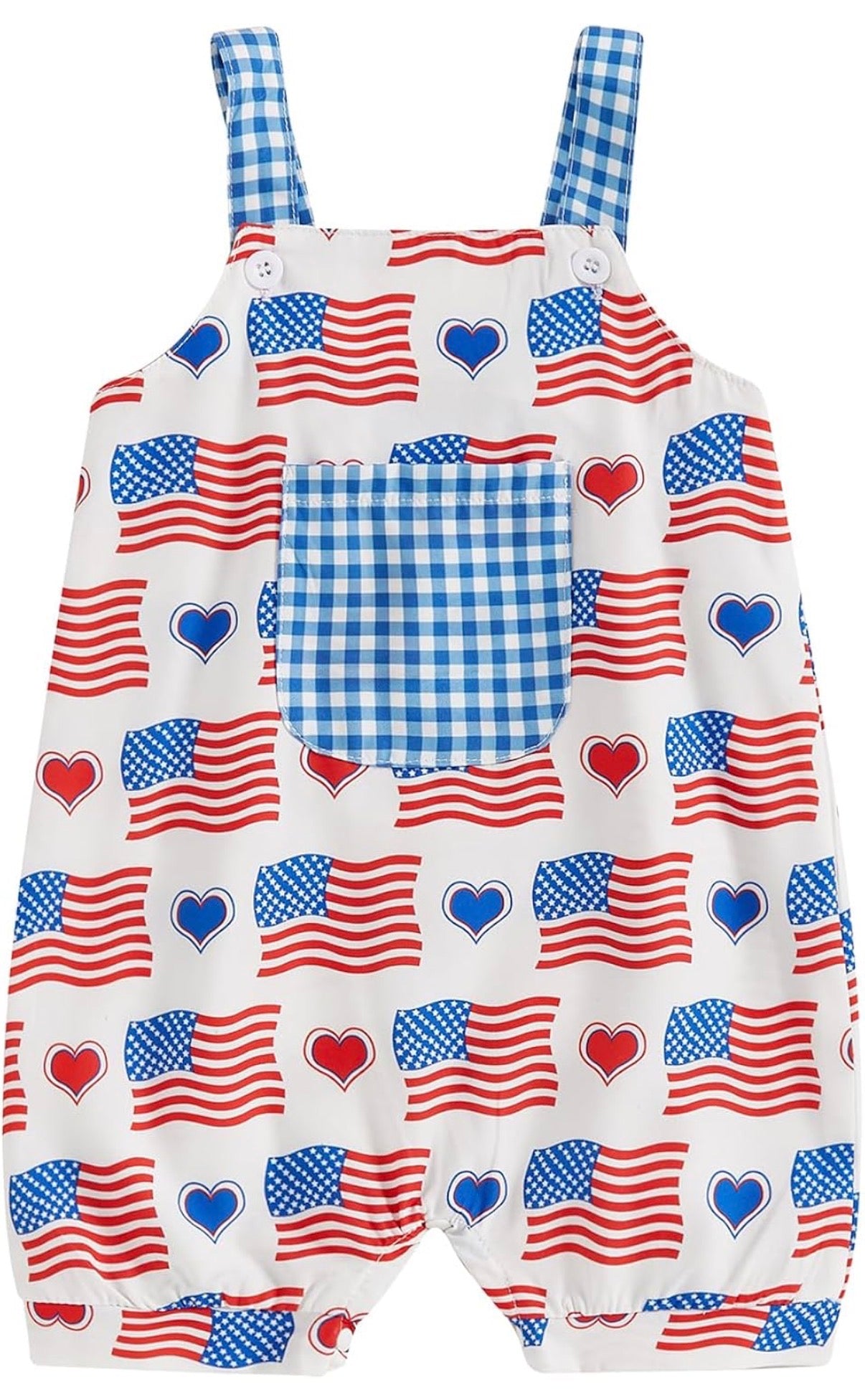Little Firecracker USA Romper
