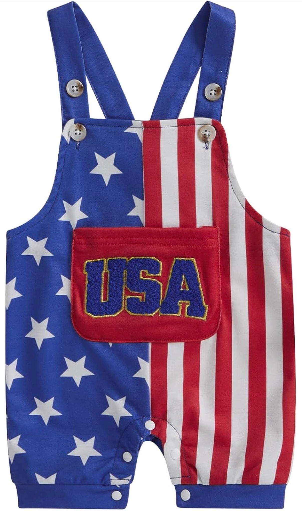 Little Firecracker USA Romper