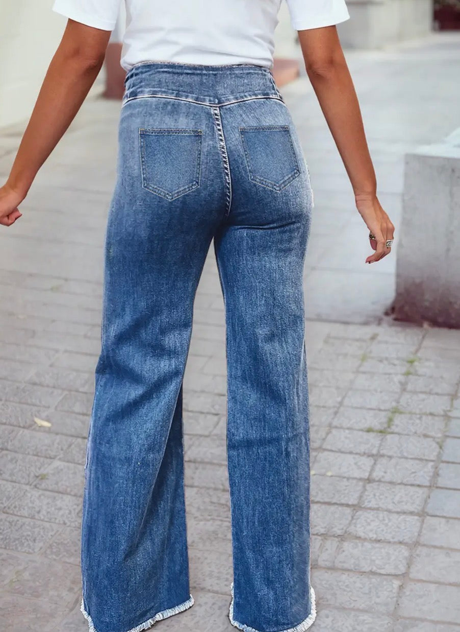 Retro Revival Flare Jeans