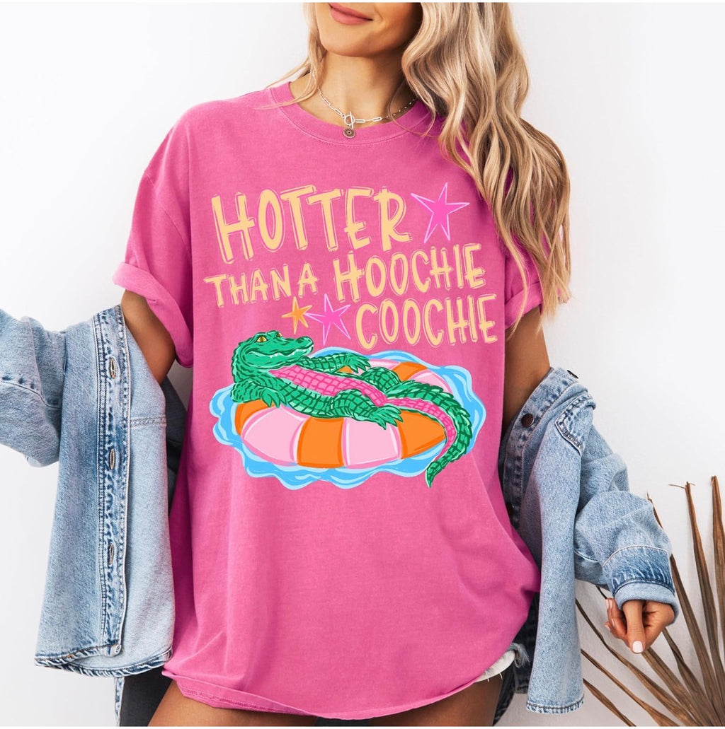 Hotter Than a Hoochie Coochie Gator Tee
