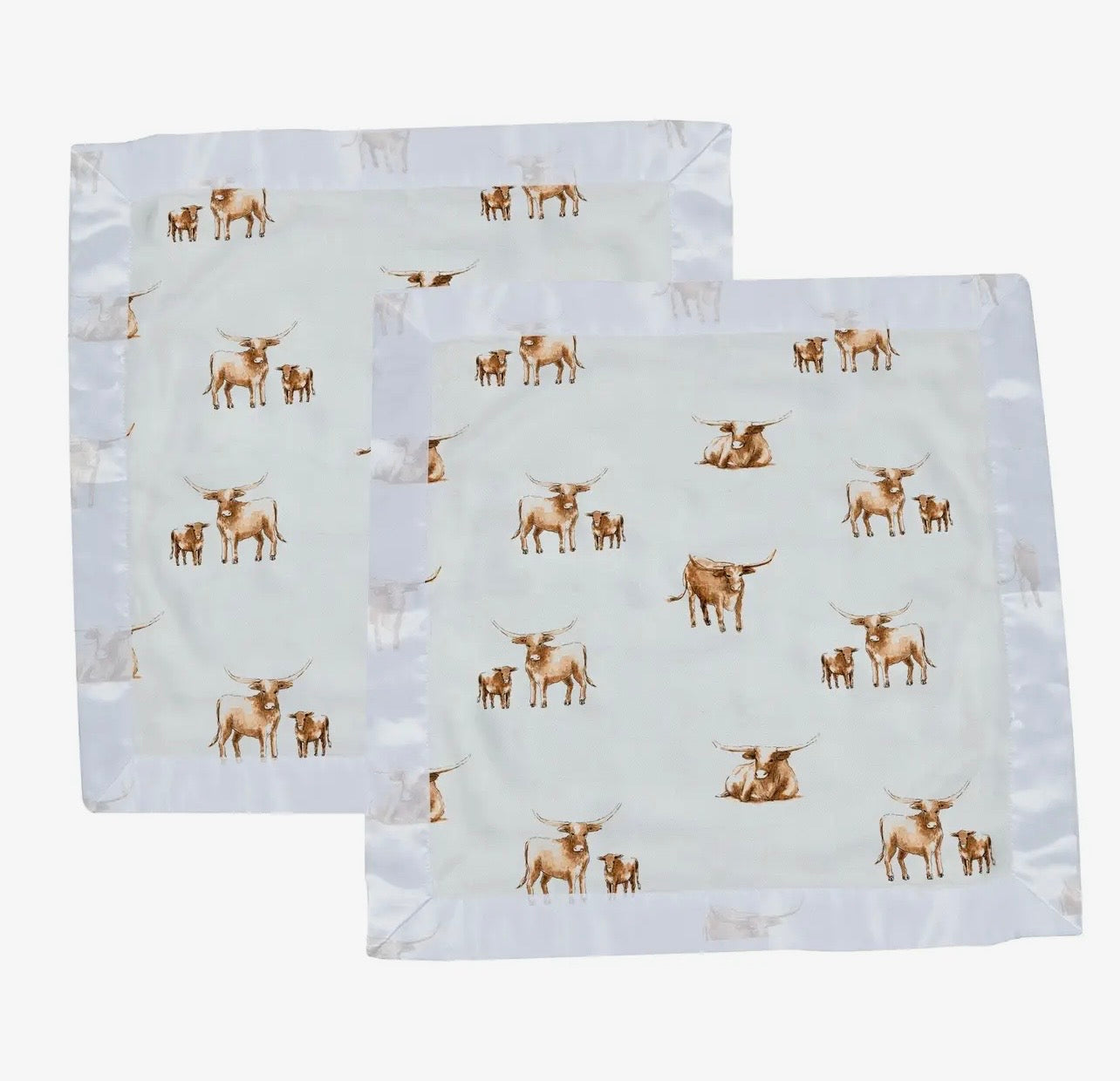Baby Muslin Blanket Set (2 Pack) 🤍 | Soft & Breathable Everyday Blankets