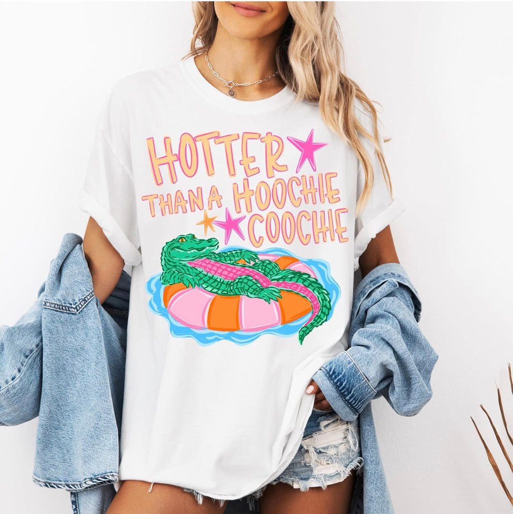Hotter Than a Hoochie Coochie Gator Tee