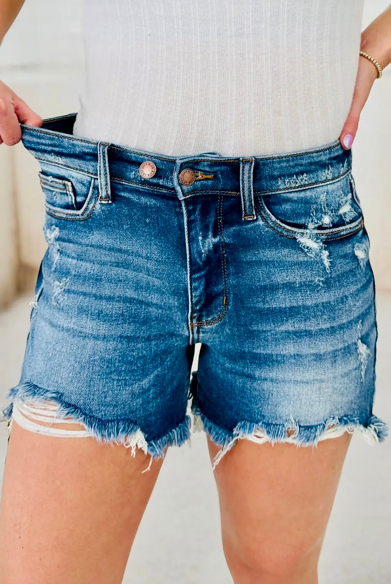 Judy Blue Everyday Edge Shorts