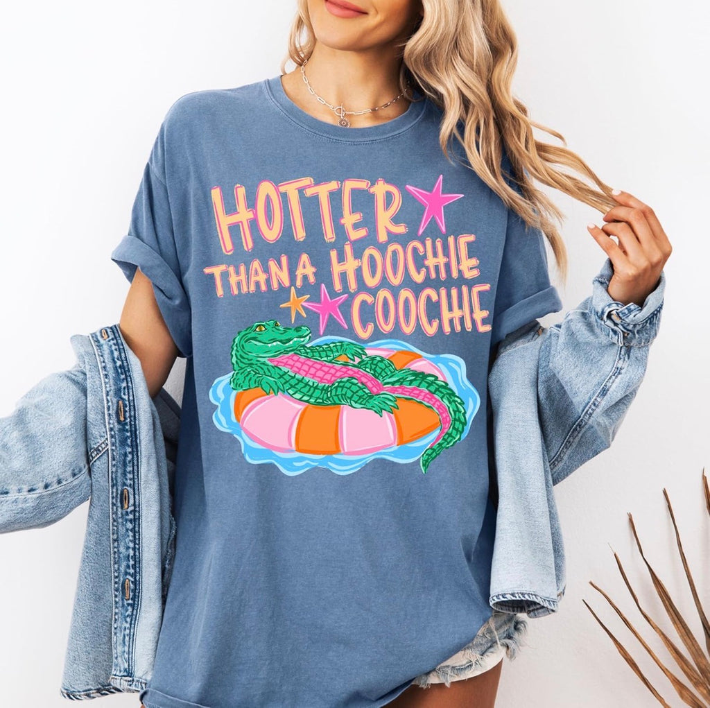 Hotter Than a Hoochie Coochie Gator Tee