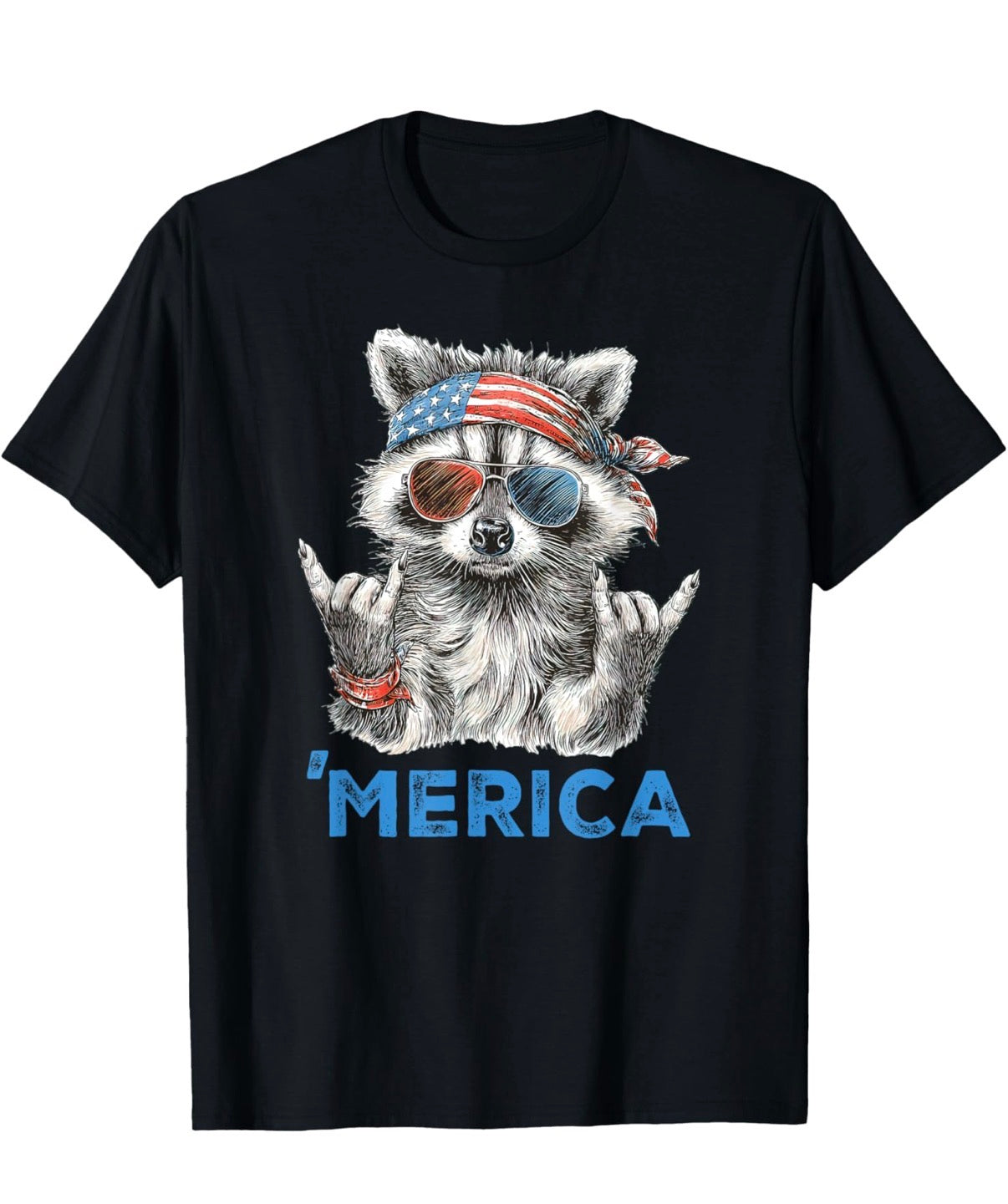 Merica Trash Panda Tee 🇺🇸🦝