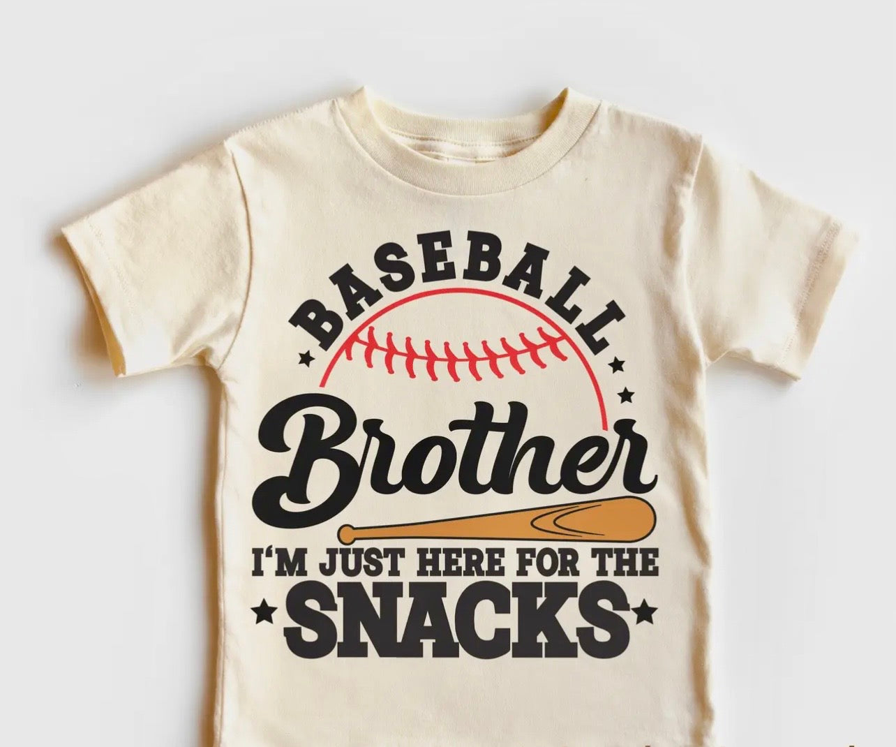 Snacks Brother Tee ⚾️