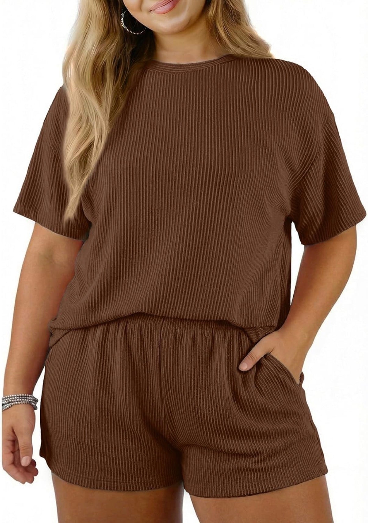 Curve Comfort Ribbed Lounge Set