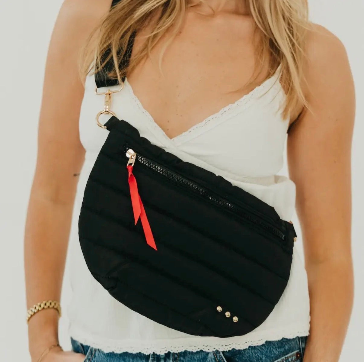 The Jolie Puffer Belt Bag