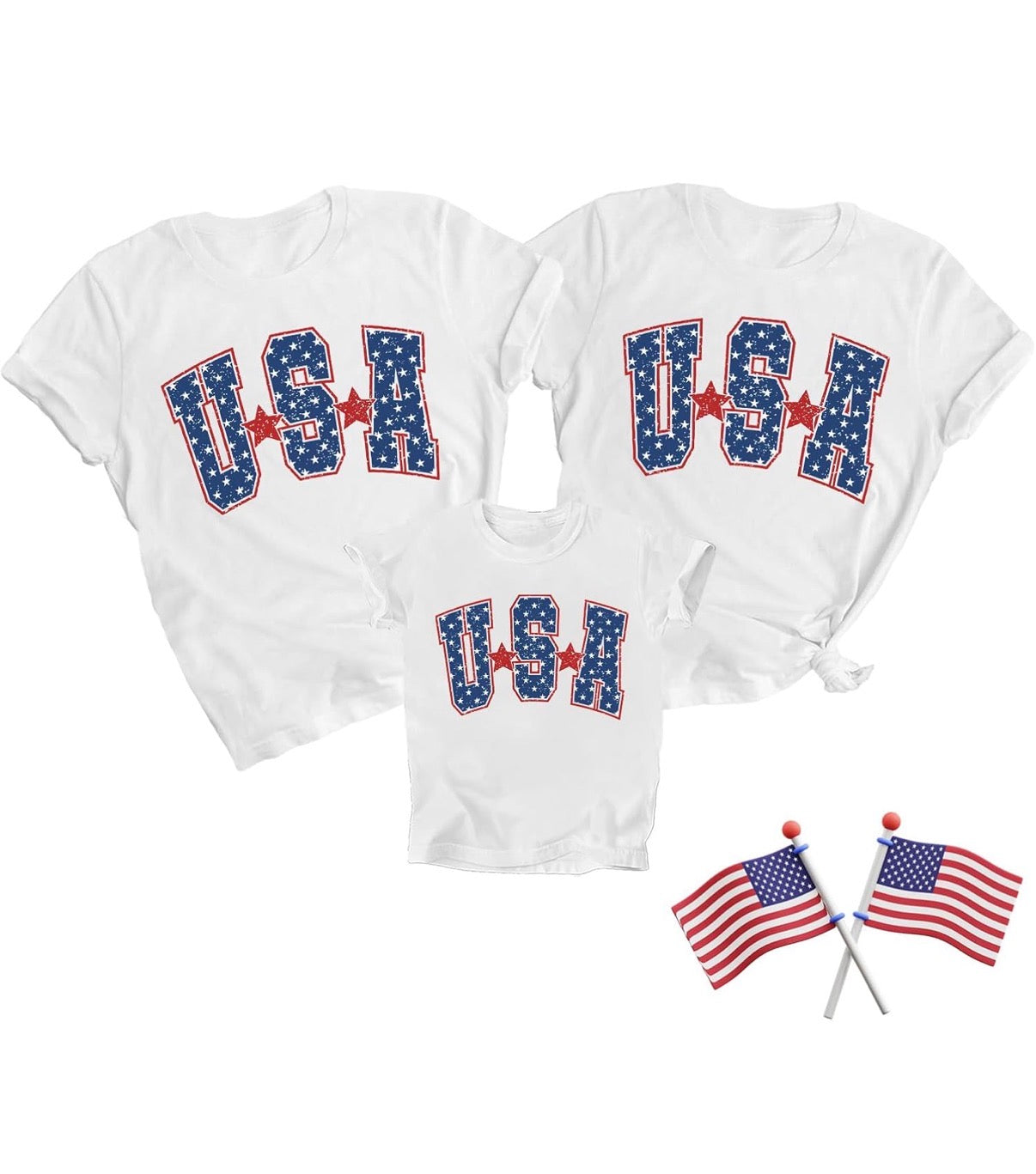 USA Family Matching Tee