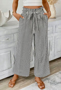 Everyday Stripe Wide Leg Pants