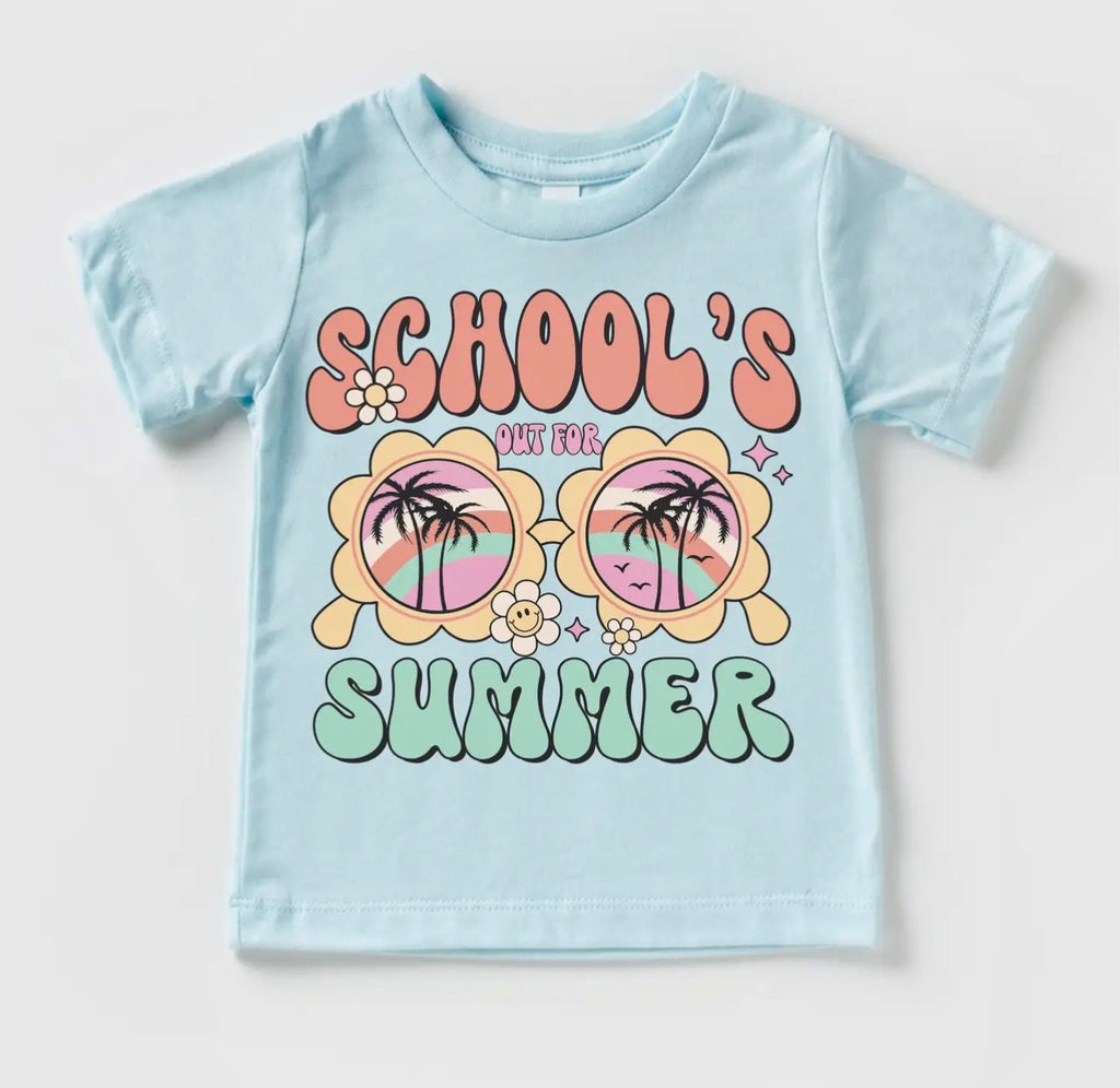 Schools Out Retro Tee