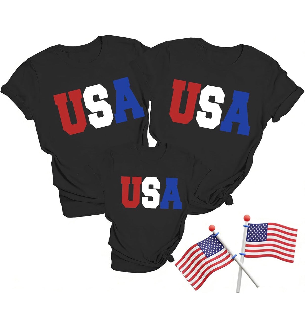 USA Family Matching Tee