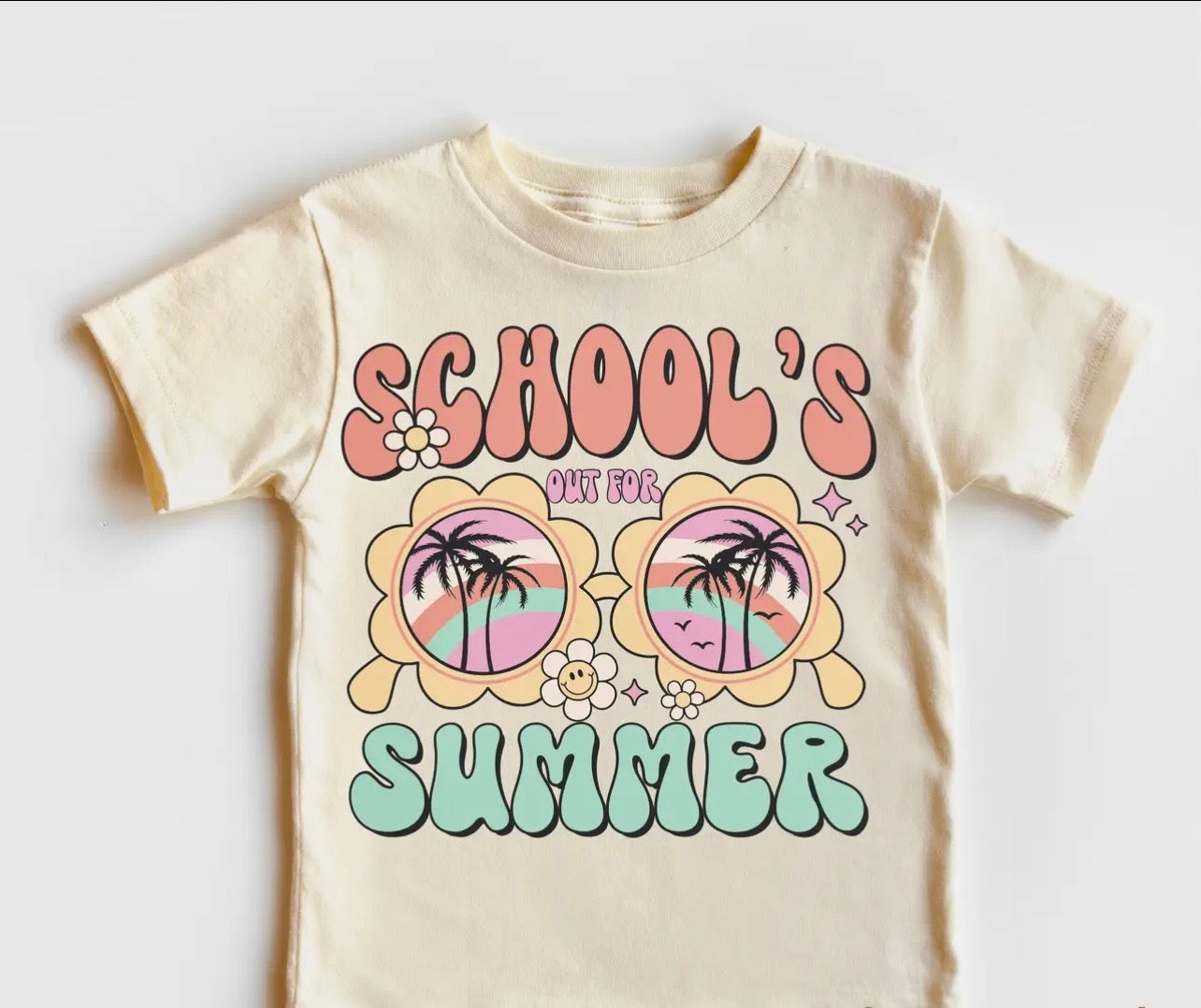 Schools Out Retro Tee