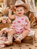 Little Cowgirl Ruffle Romper 🤠💗