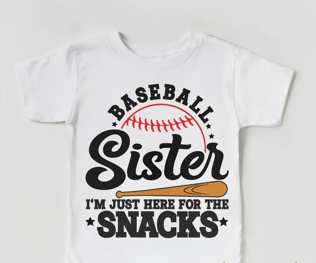 Snacks Sister Tee ⚾️
