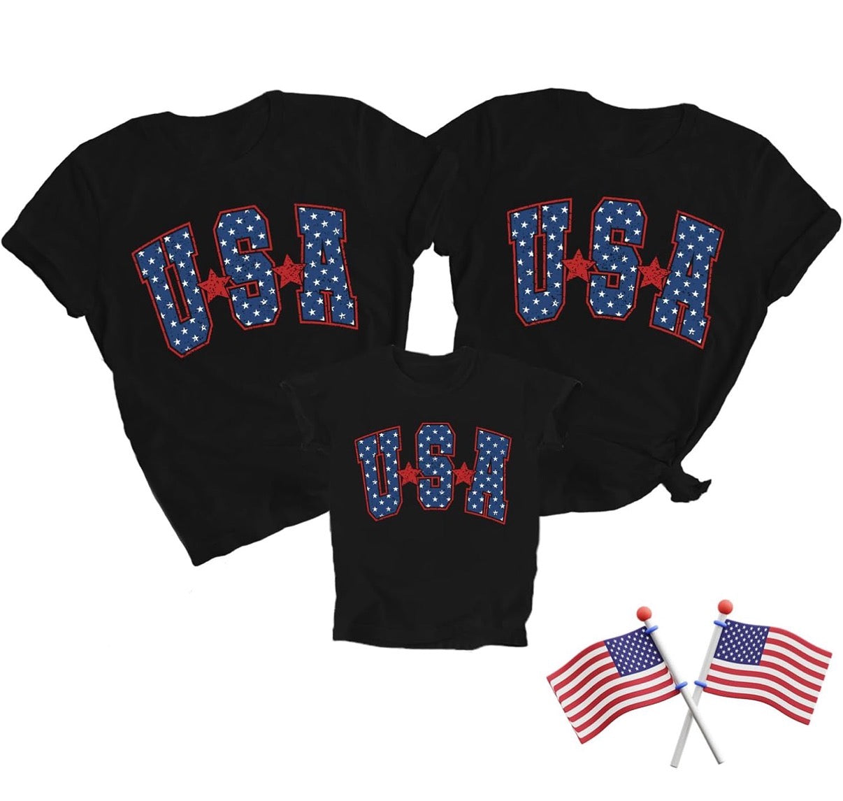 USA Family Matching Tee