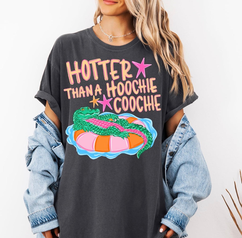 Hotter Than a Hoochie Coochie Gator Tee