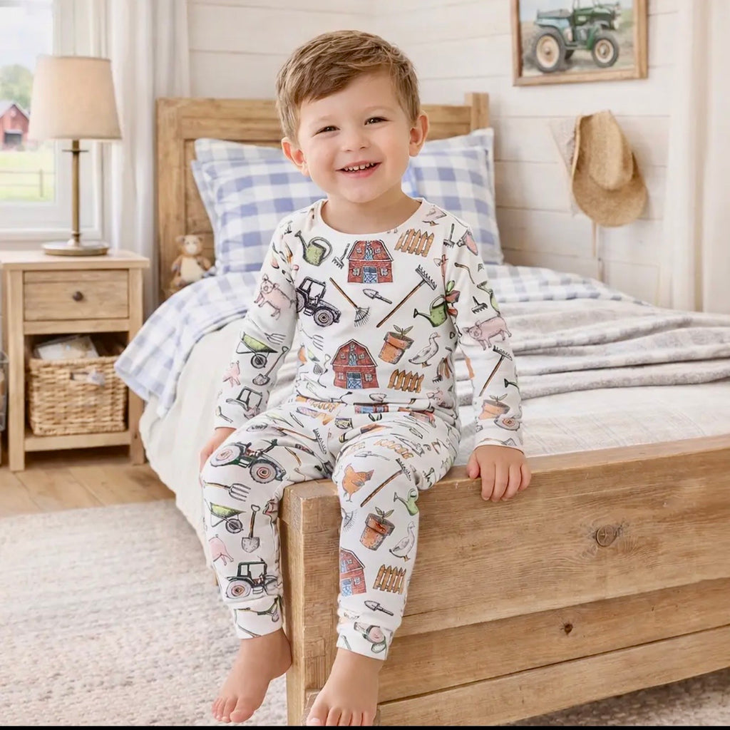 Farm Days 2-Piece Pajama Set