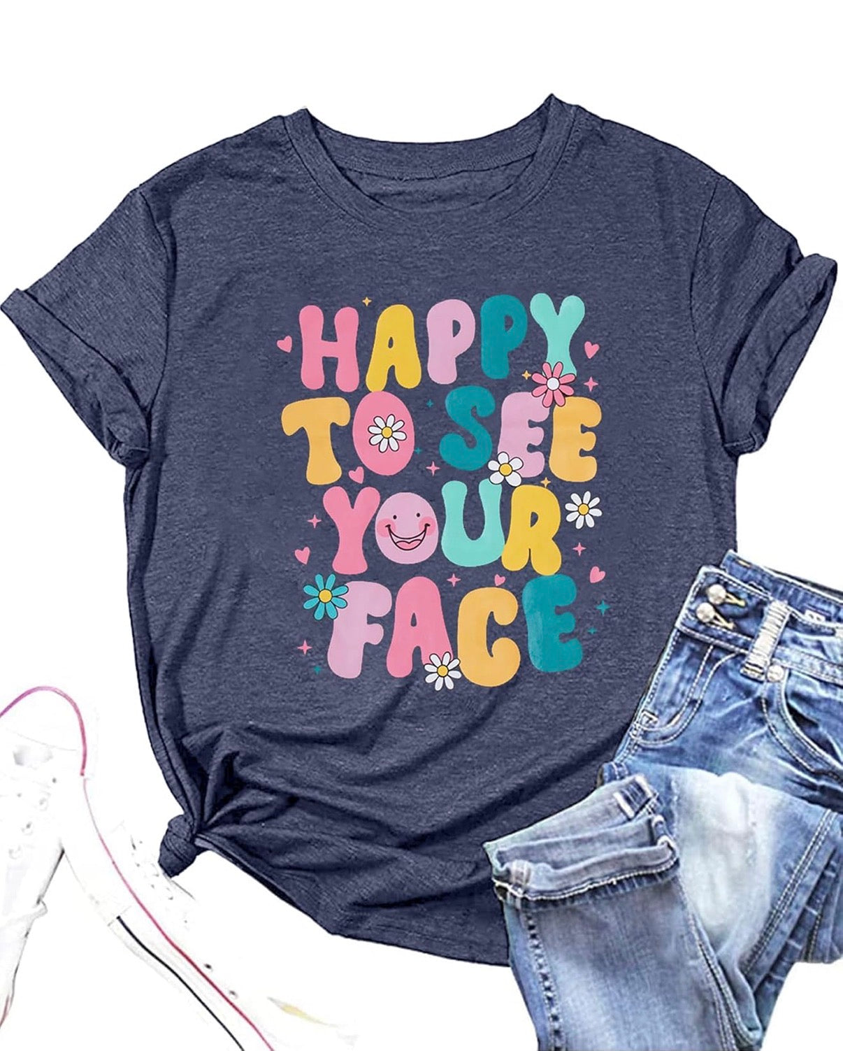 Happy to See Your Face Tee