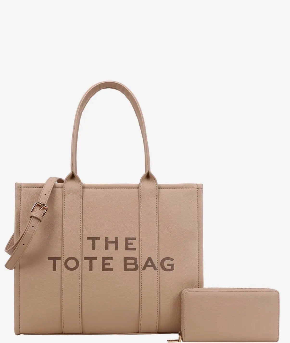 The Luxe Tote + Wallet Set