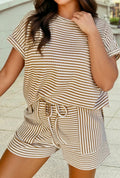 Coastal Comfort Striped Set