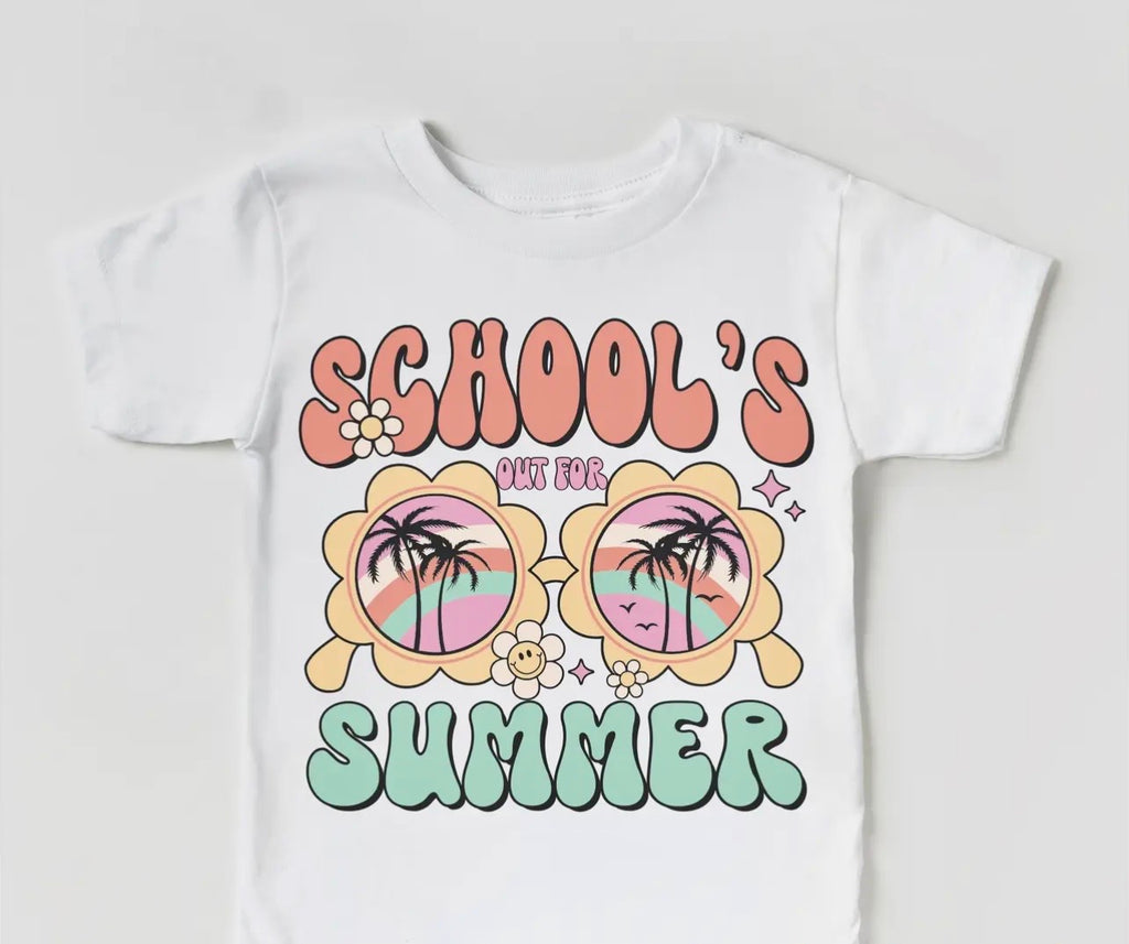 Schools Out Retro Tee