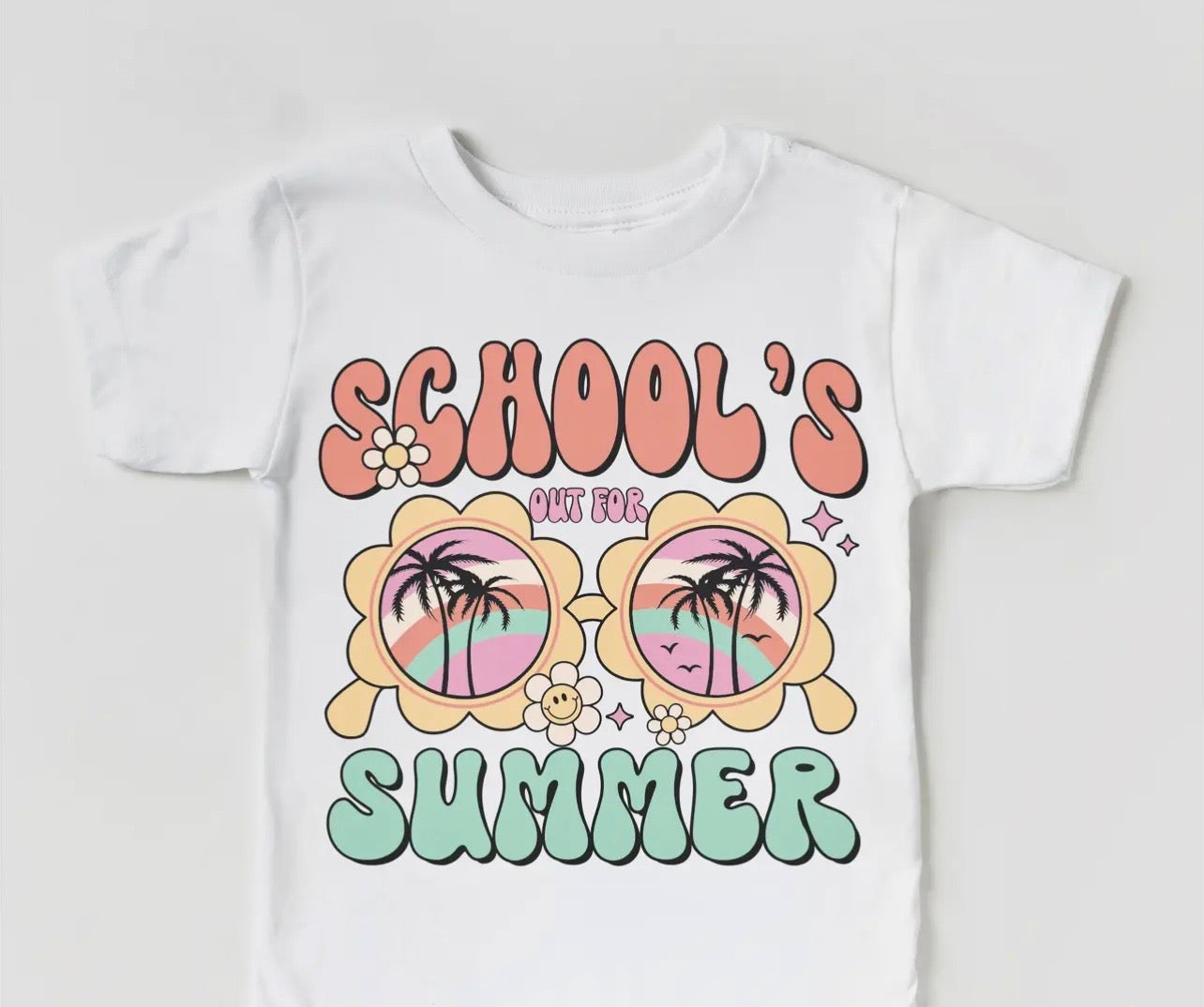 Schools Out Retro Tee