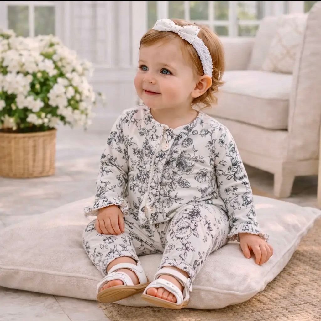 Wildflower Sketch Romper