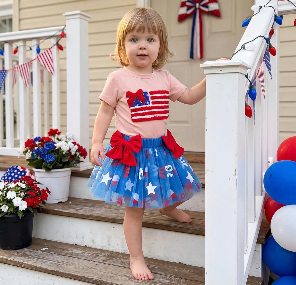 Little Miss America Tutu Set